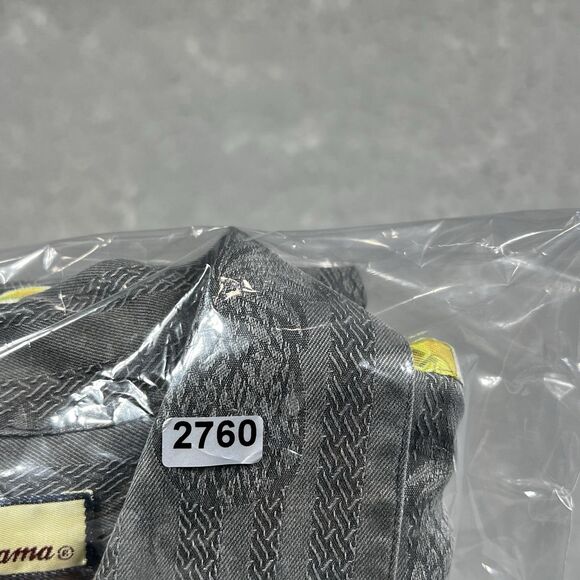 Tommy Bahama Shirt Mens Size Medium Gray Silk Button Up Hawaiian Relaxed Colada - Picture 11 of 11